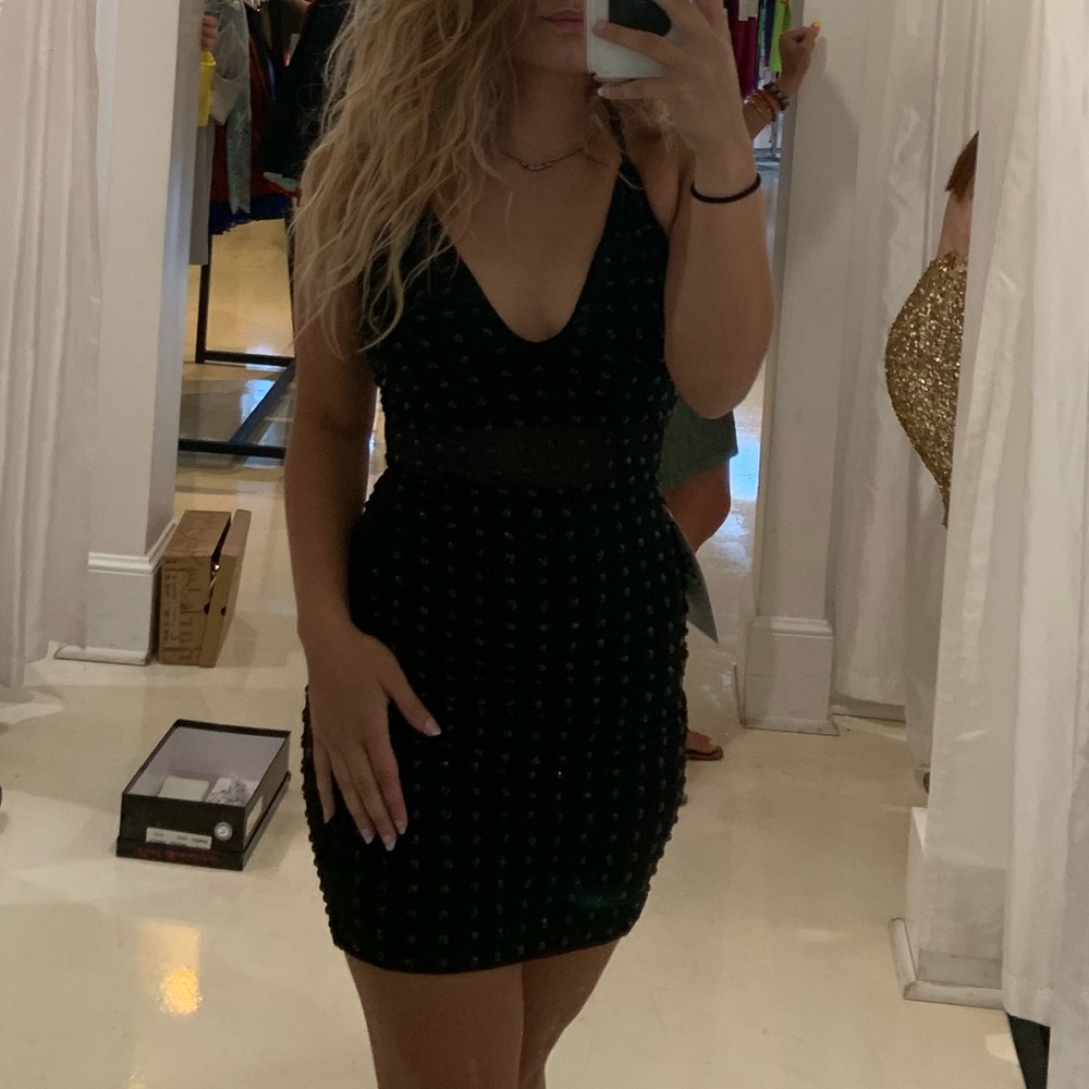 short black dress